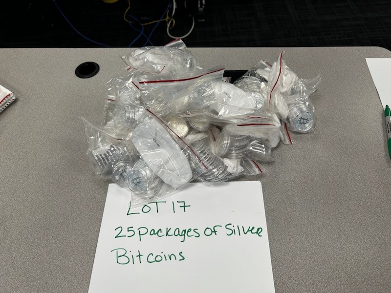 250 1 oz silver rounds