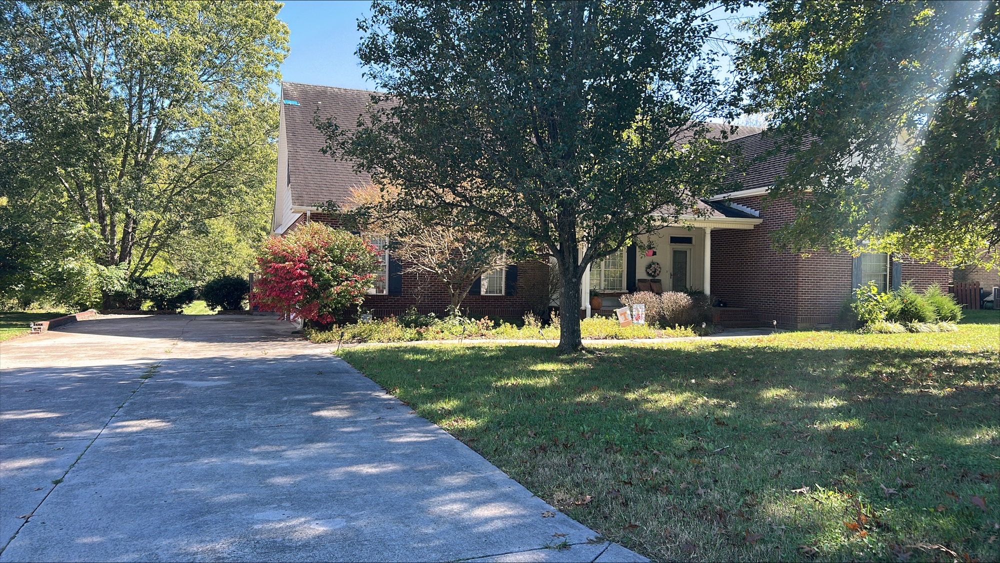 front driveway