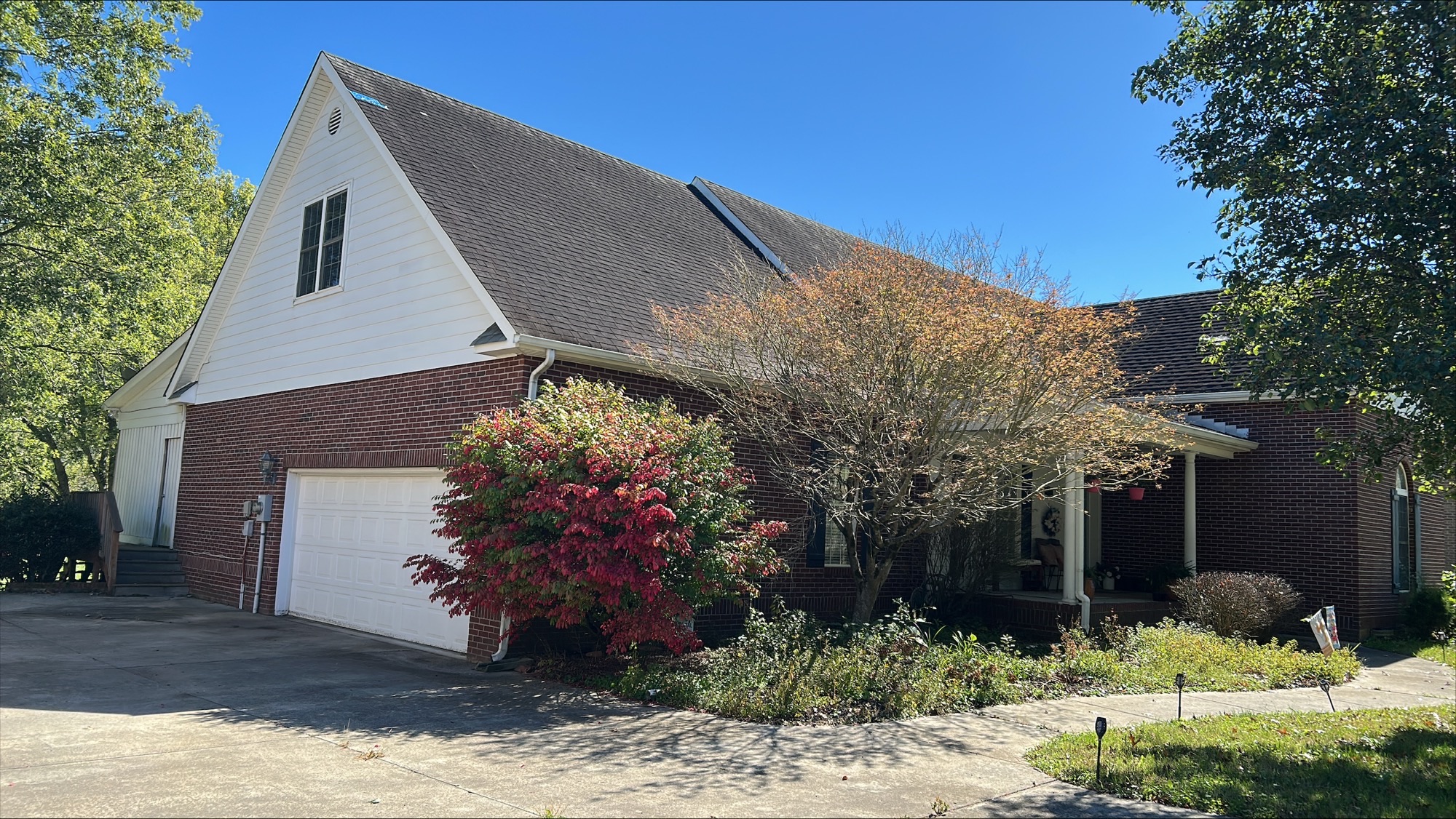 front and driveway