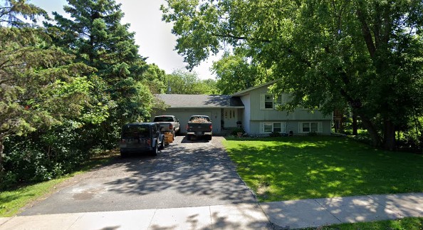 View of home from street