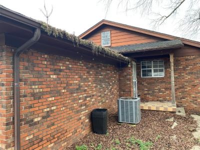AC Unit in Backyard