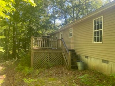 Back of House with Small Deck
