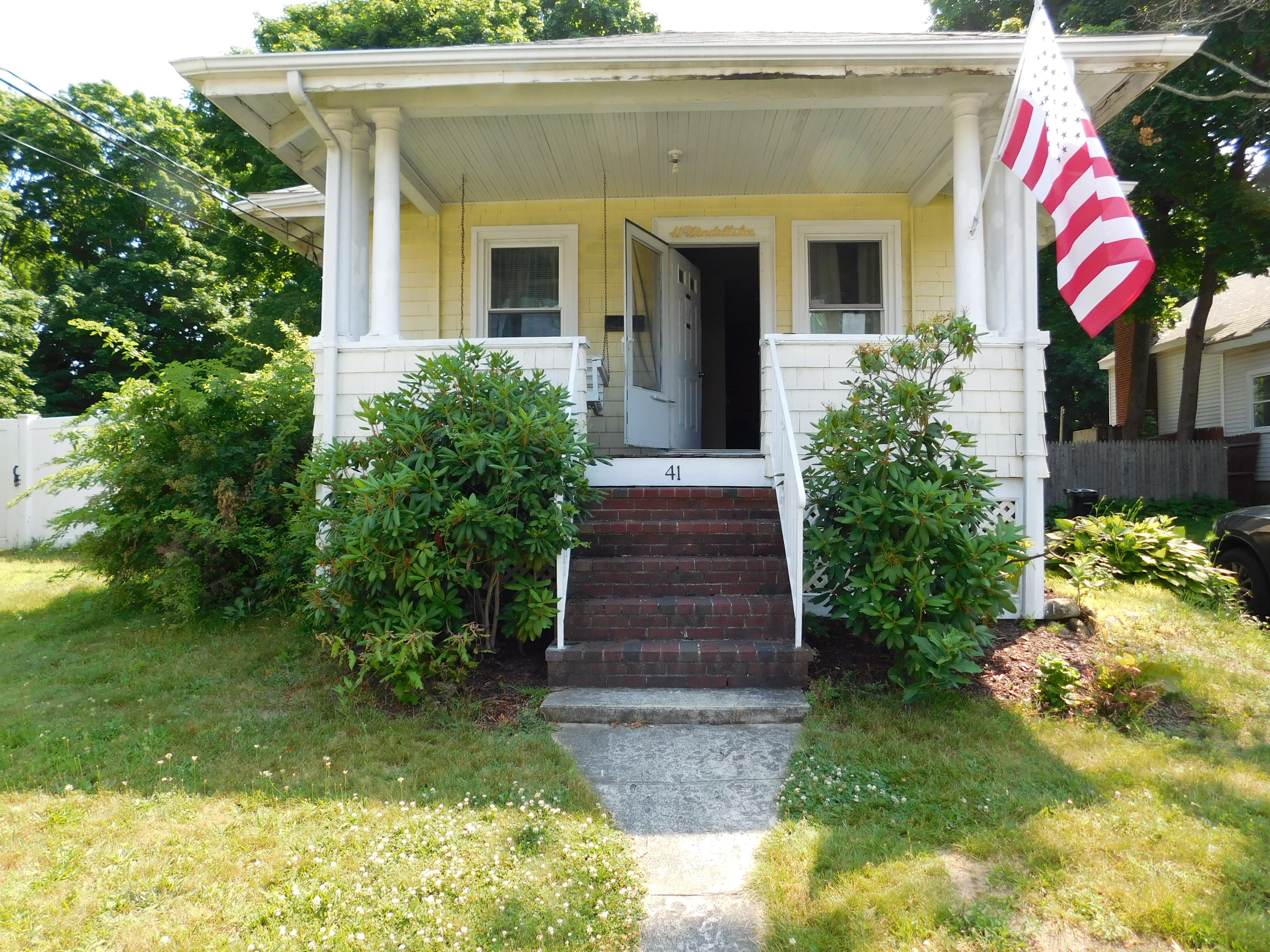 Front view of 41 Wendell Ave in Brockton, MA