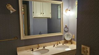 Bathroom off kitchen