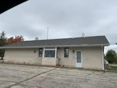 Rear of building