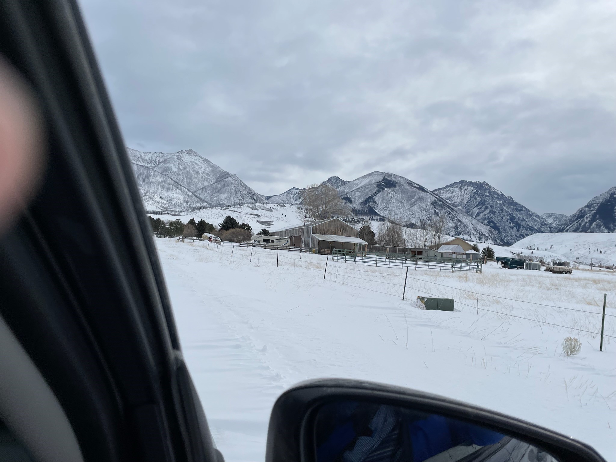 Approaching property from road