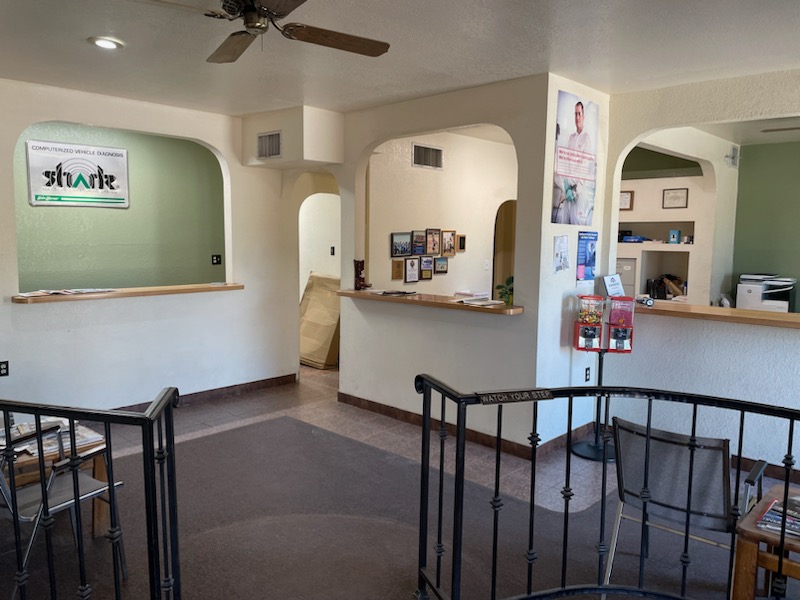 Lobby of office building