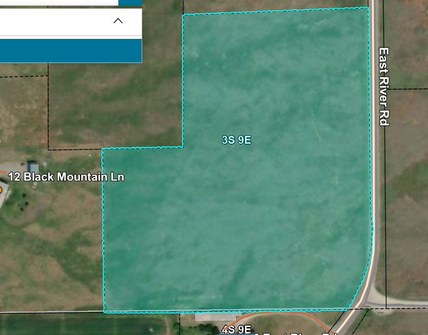 GIS mapping of parcel 49-0703-36-3-01-09-0000
