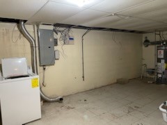 utility area of basement
