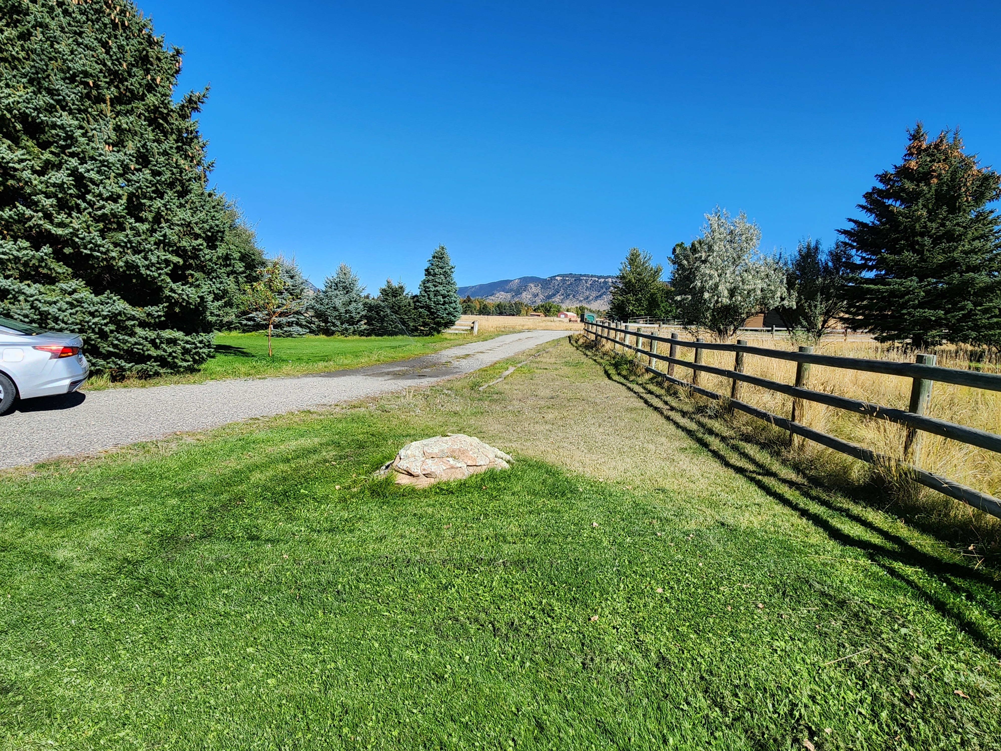 First driveway from the road