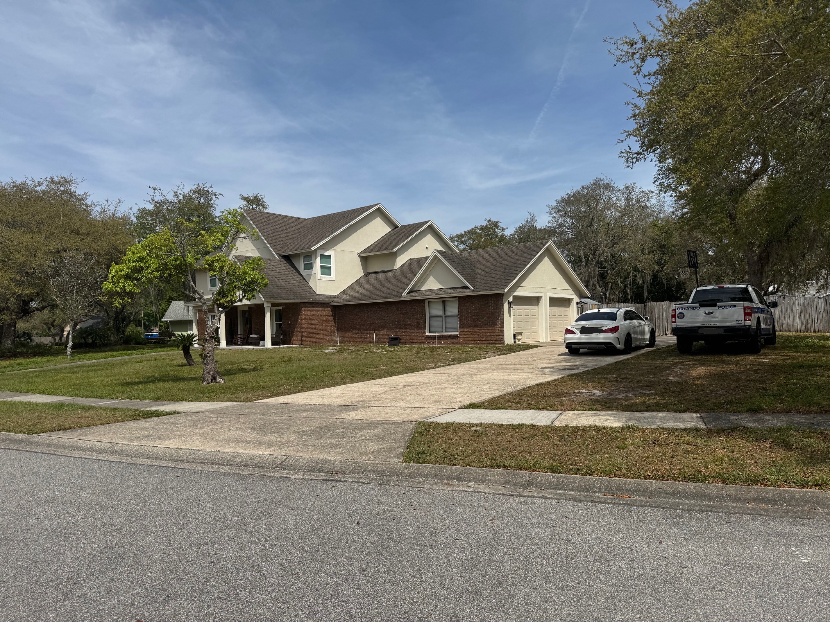 street view with driveway