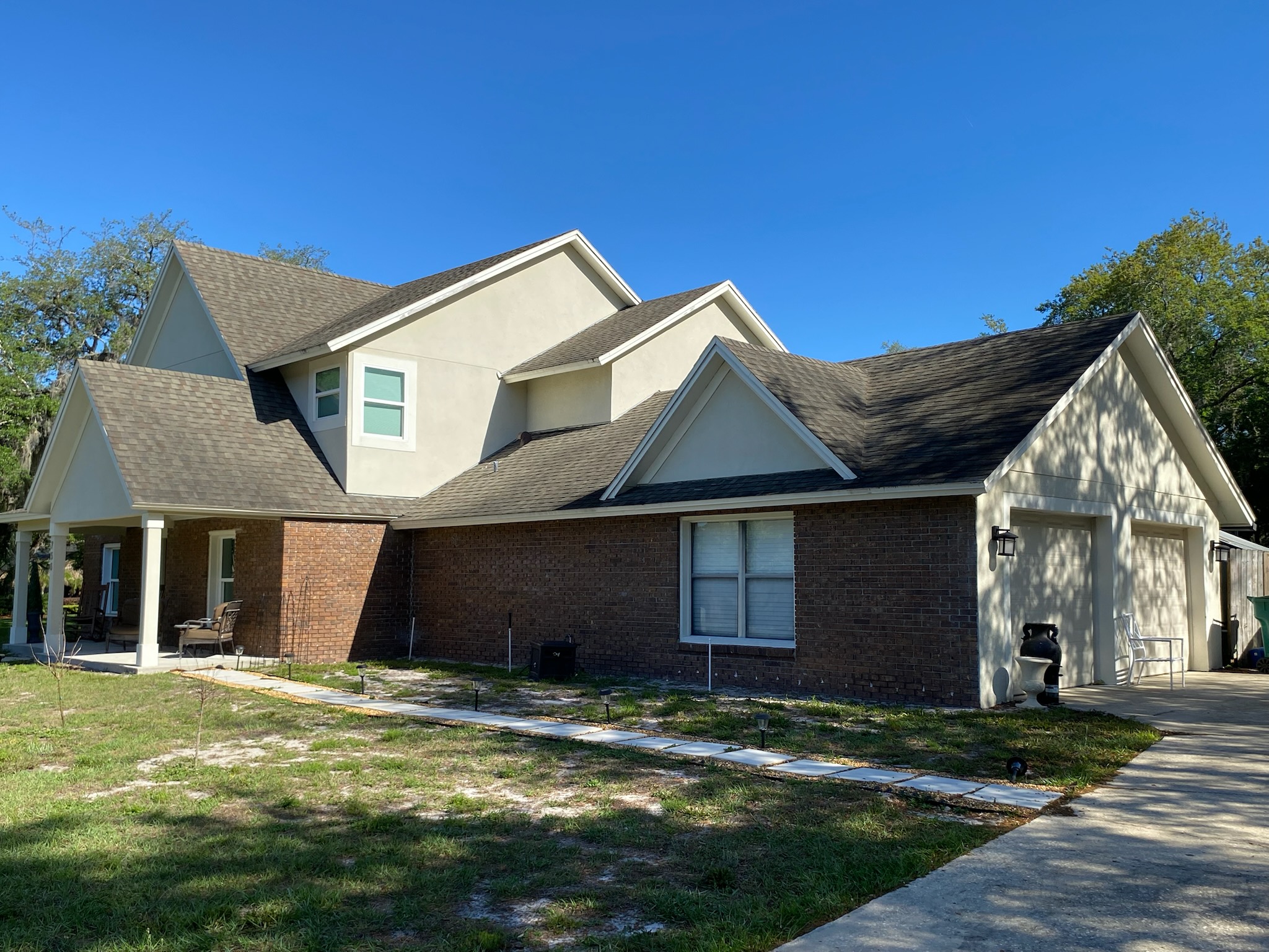 front and driveway