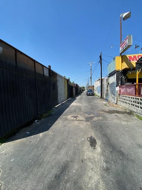 entrance from back alley