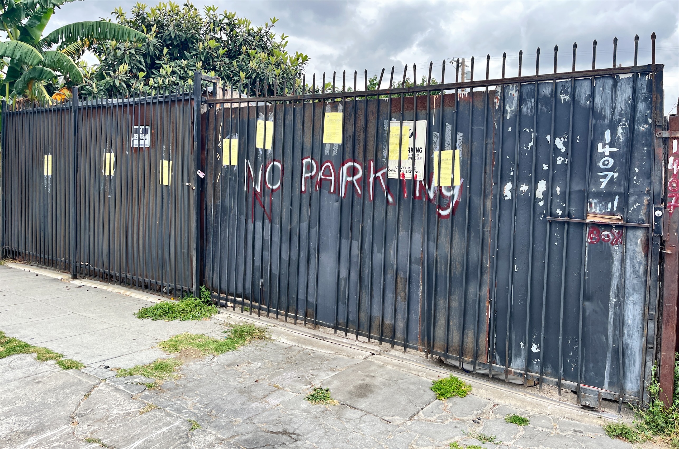 front gate