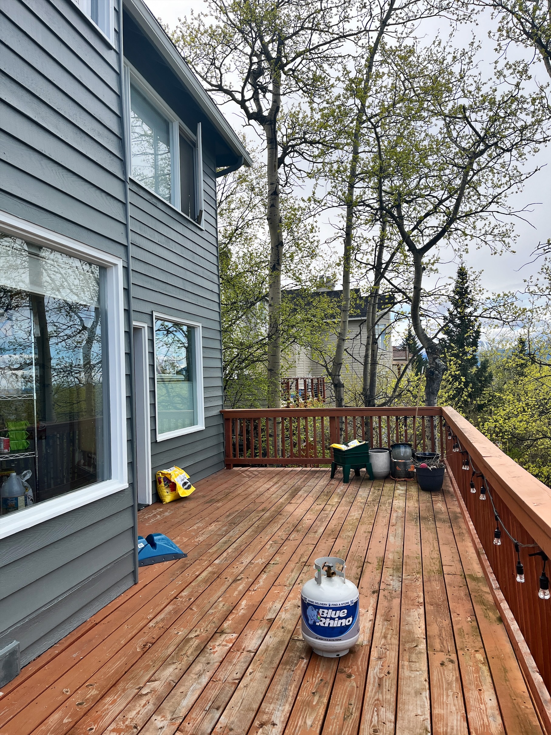2nd floor deck outside