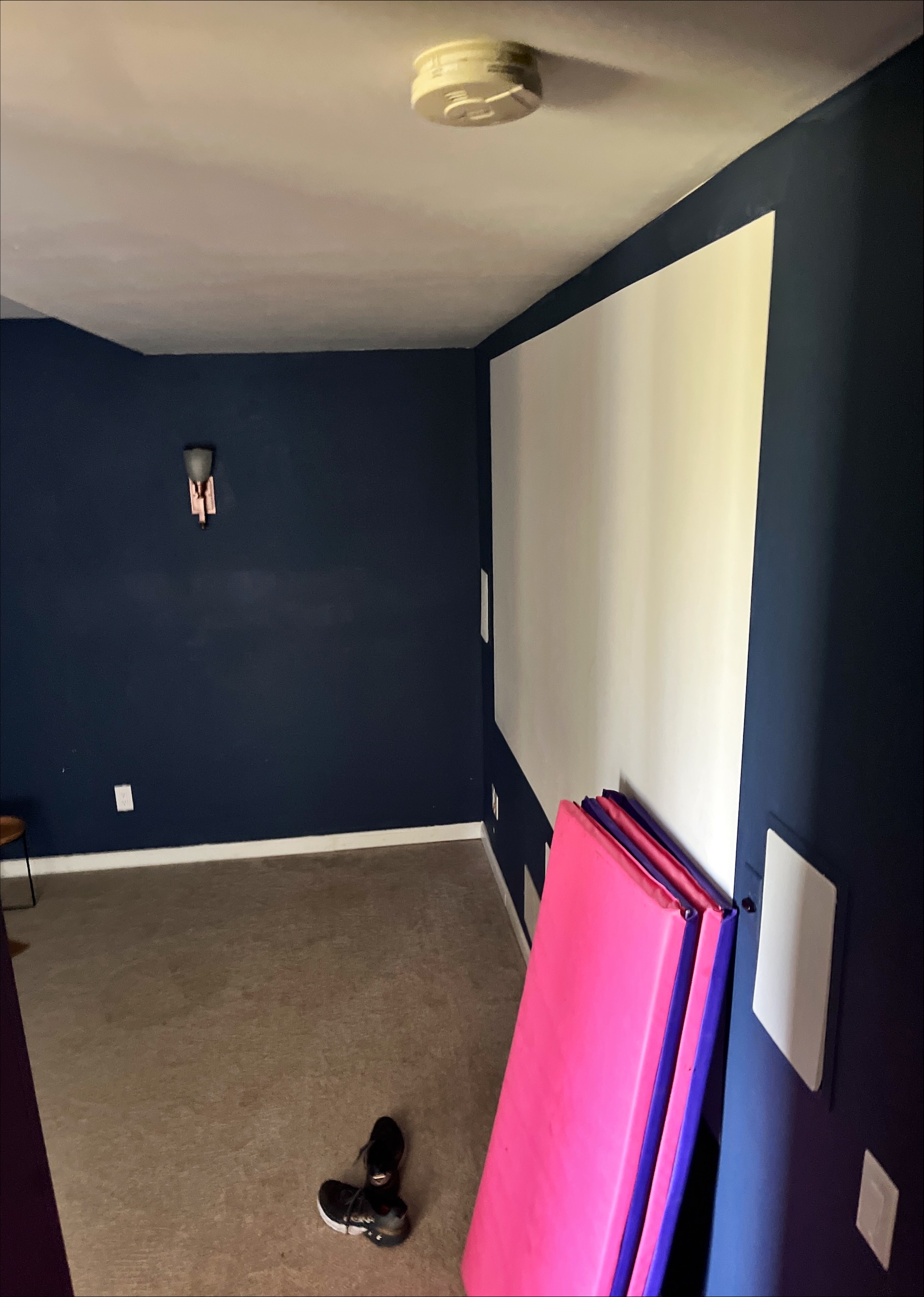 Entering Theater Room
