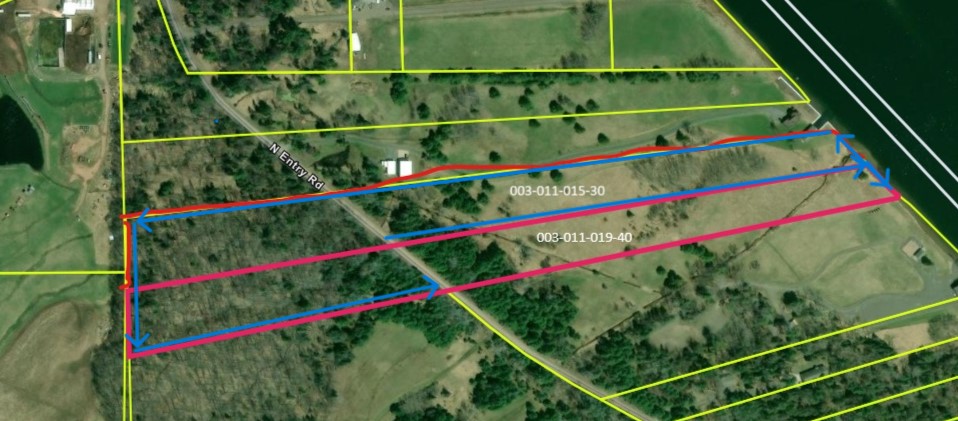 GIS Image of parcels