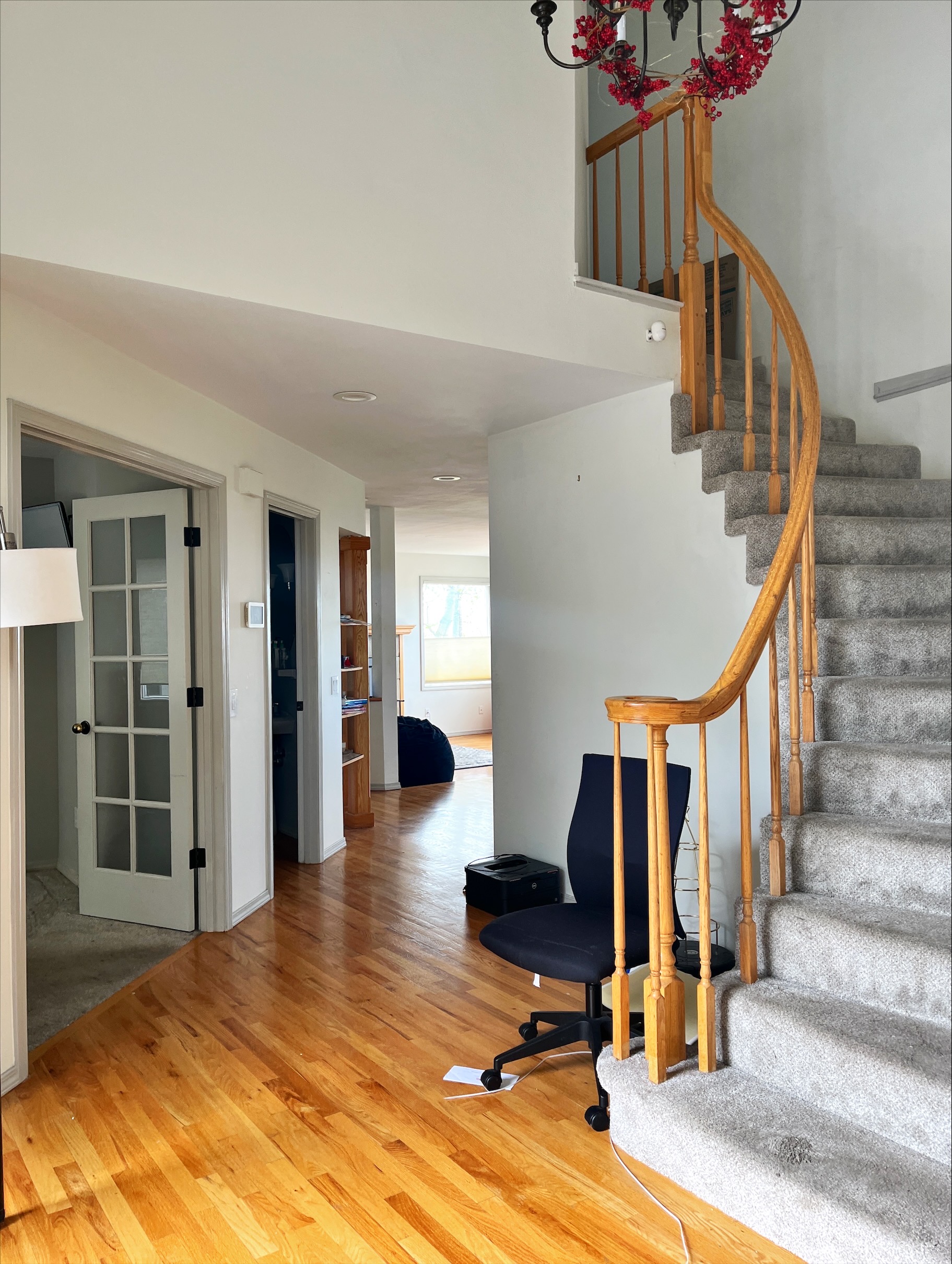 Hallway and staircase