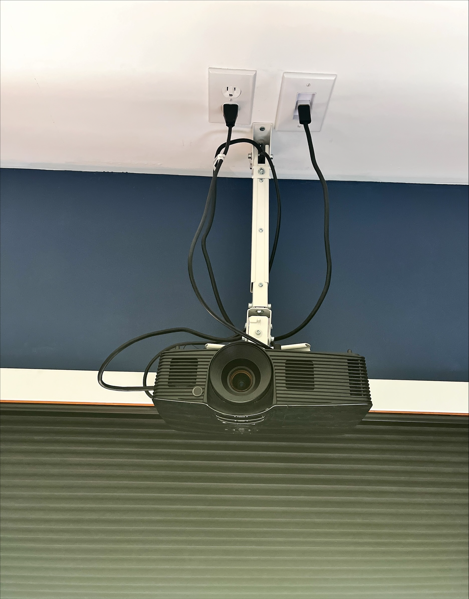 Projector in Theater Room