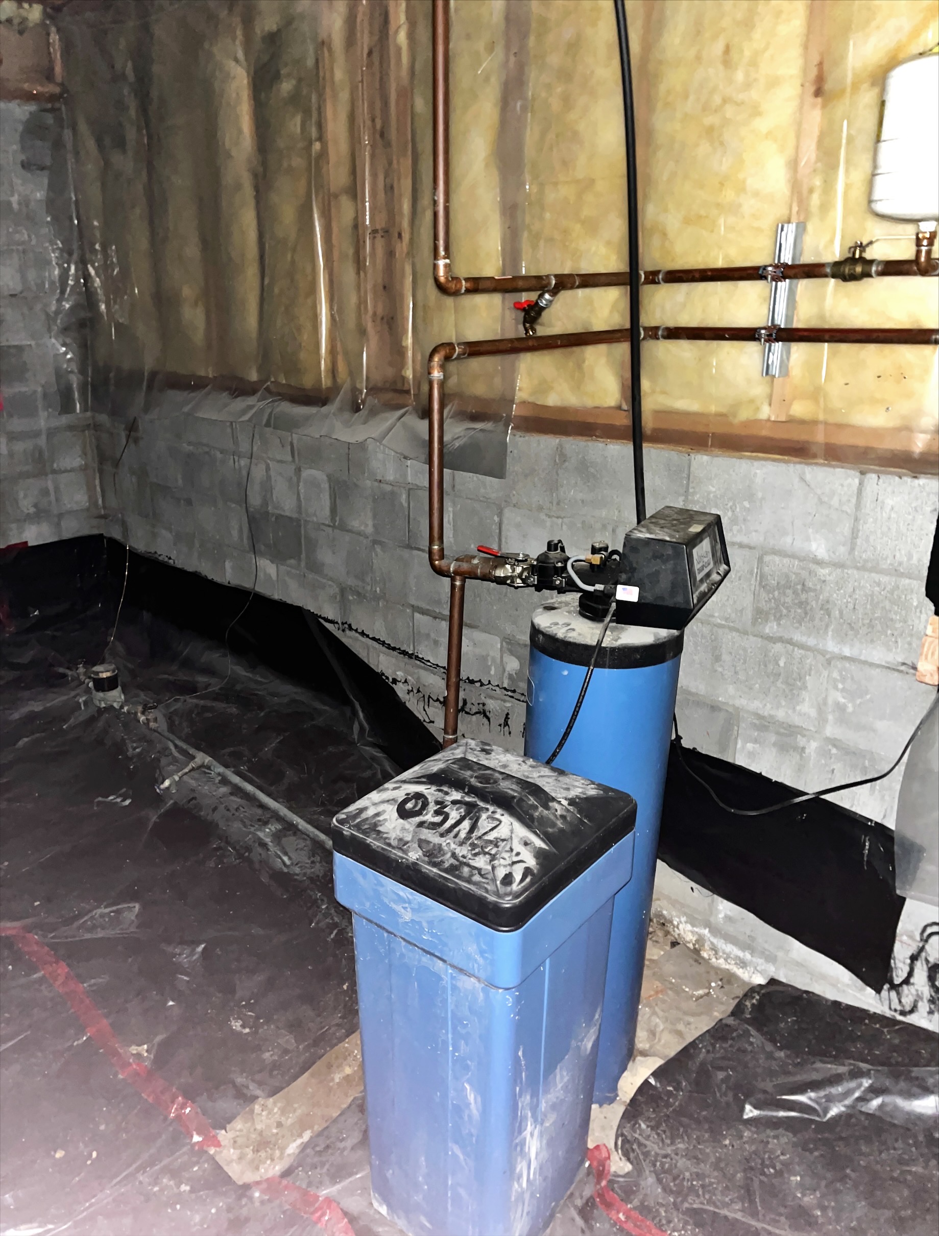 Water Softener in basement