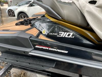 Kawasaki jet skis, partial view