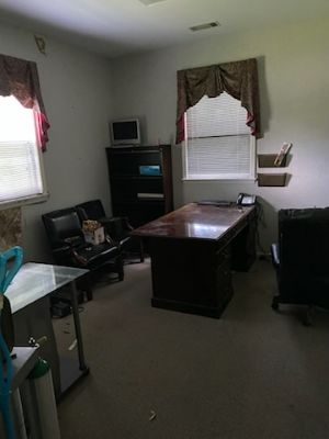 Office with furniture