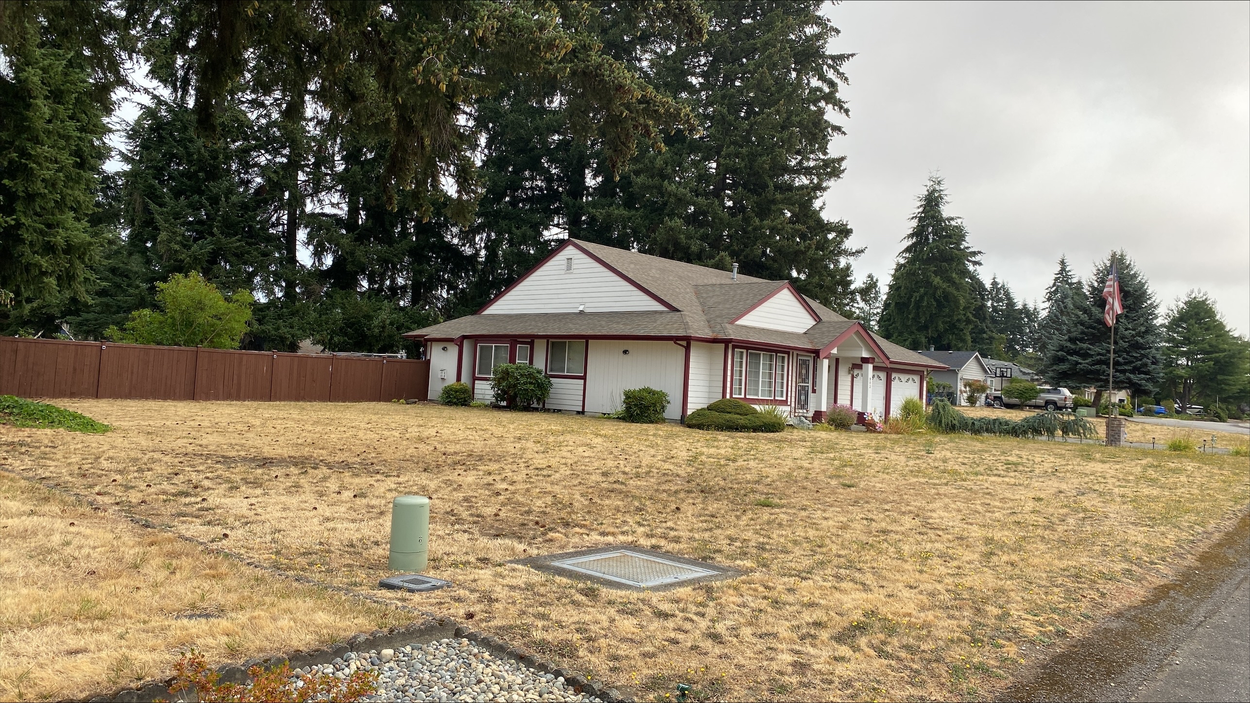 side view of house, angle 2