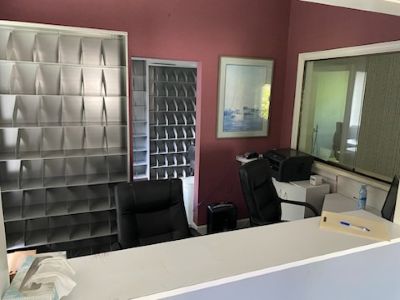 reception desk