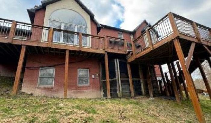 Back Deck View From Yard