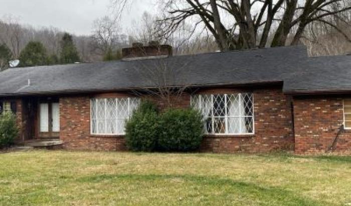 Front Right Side View of House