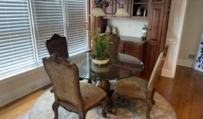 Breakfast Nook Next to Kitchen