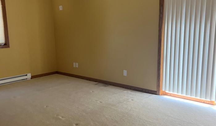 Room 2 sliding door to sm patio