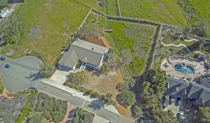 Aerial View of Home