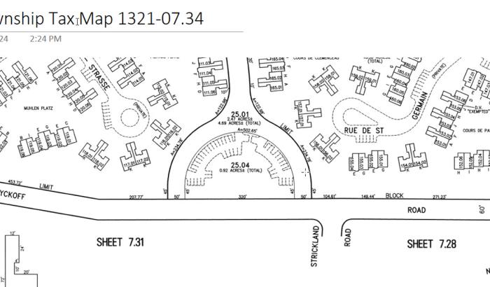 Drawing of Layout of 1 Dag