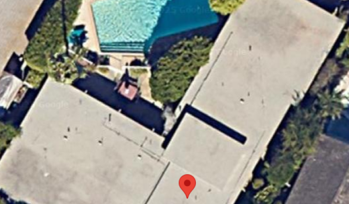 Aerial view of 2921 Setting Sun Dr