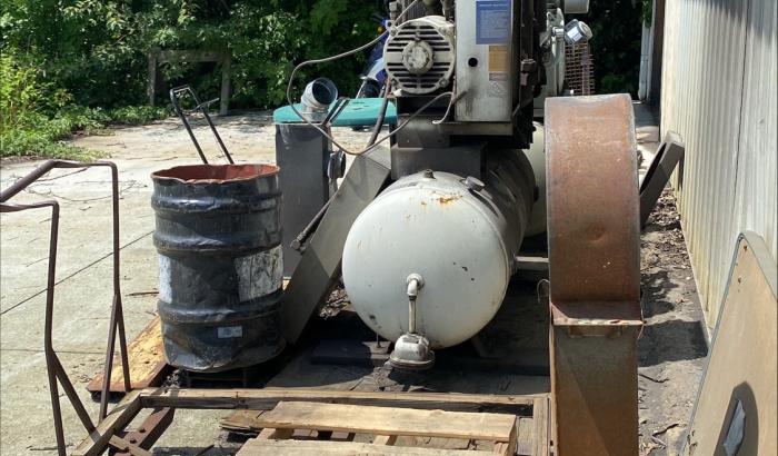 Back view of another building