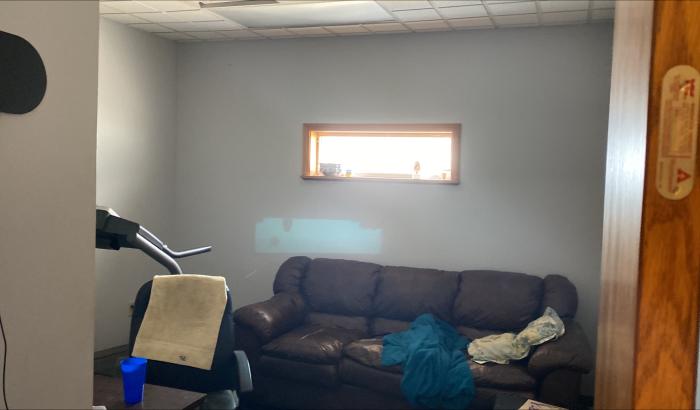 Inside office building one of the rooms