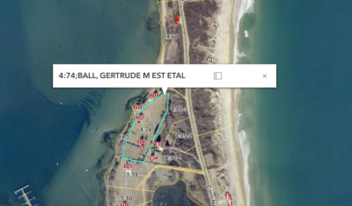 Map of 606-607 Corn Neck Rd., New Shoreham, RI 02807