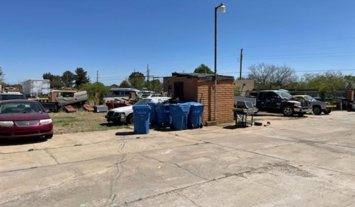 Back lot for cars