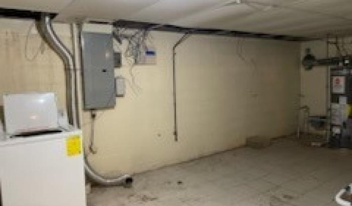 utility area of basement