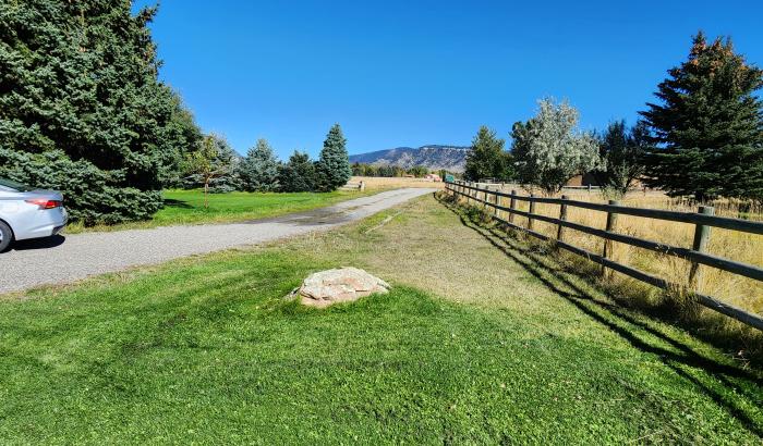 First driveway from the road