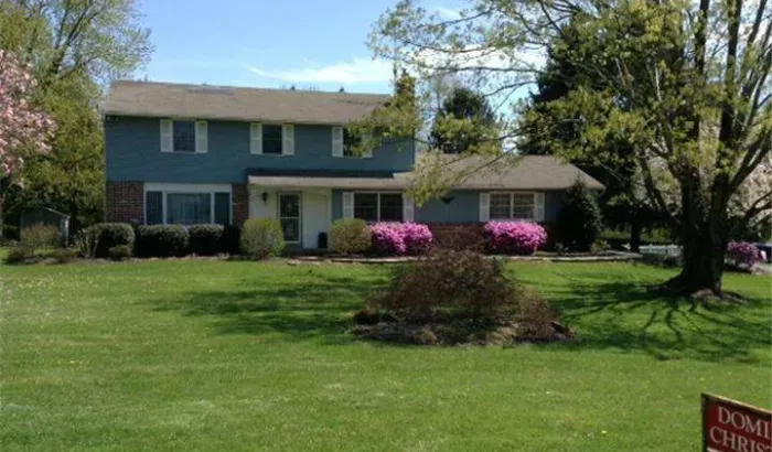 front of home and front yard