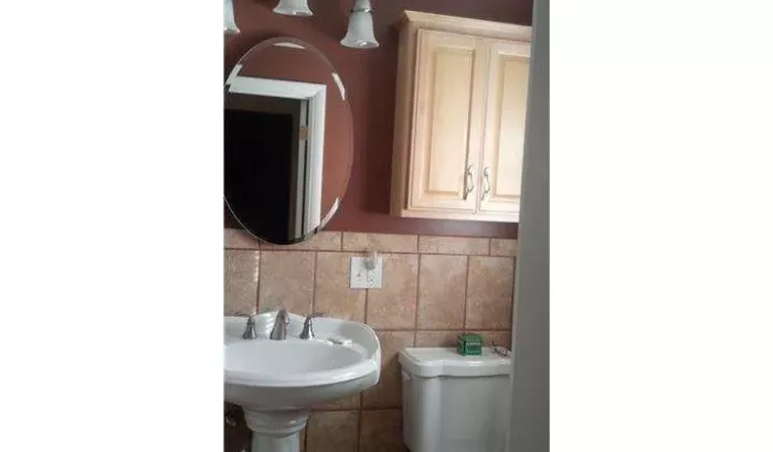 powder room or half bath