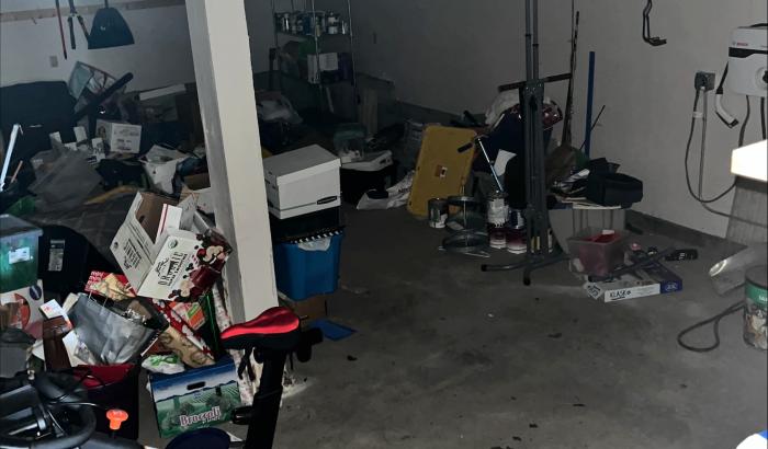 Inside Garage
