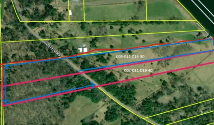 GIS Image of parcels
