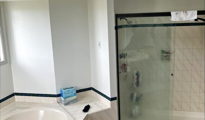 Master bathroom