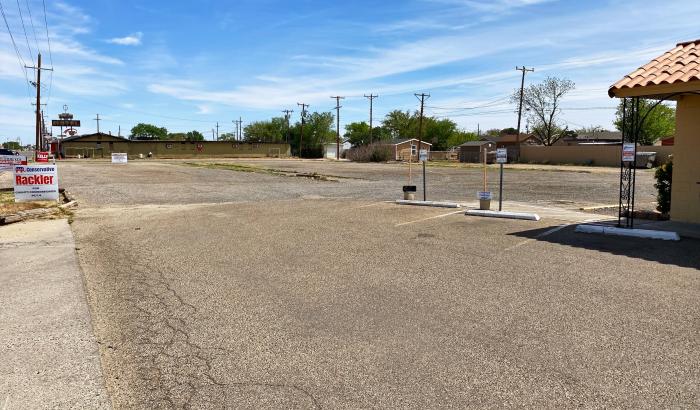 large parking lot