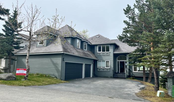 Street view of front of the house