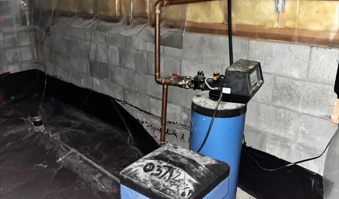 Water Softener in basement