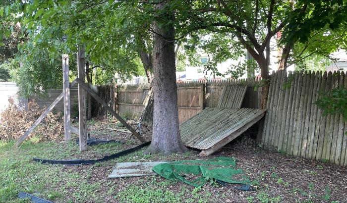 View of fencing